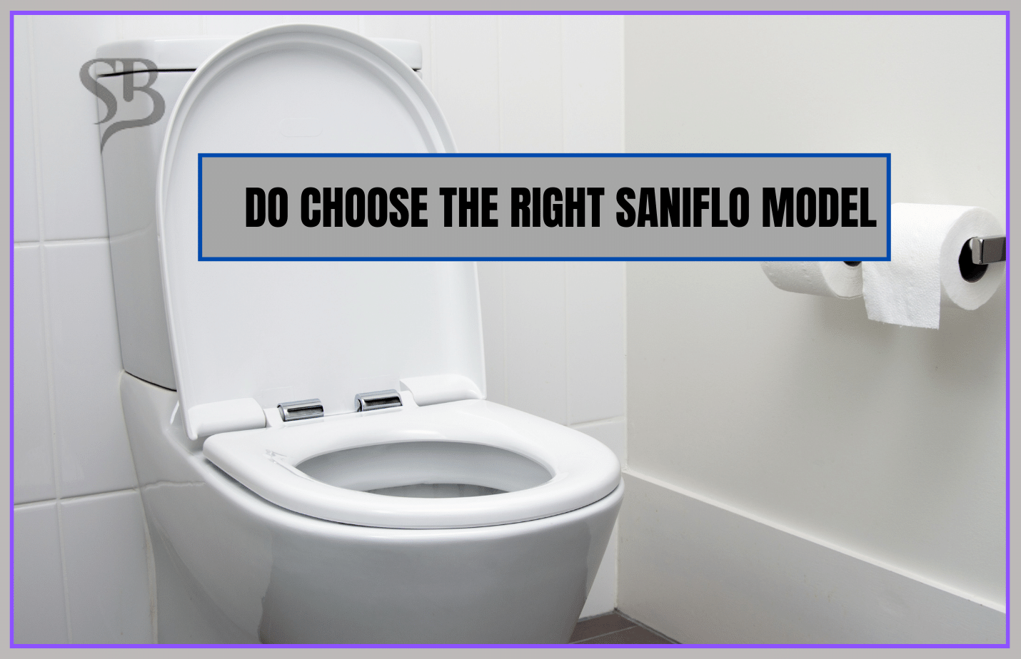 Do Choose the Right Saniflo Model
