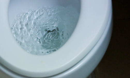 Toilet Water Rising When Flushed