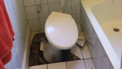Can A Toilet Fall Through The Floor?