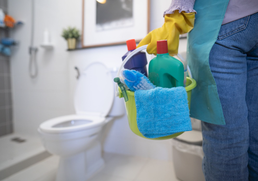 How to Remove Harpic Stains from Toilet Seats