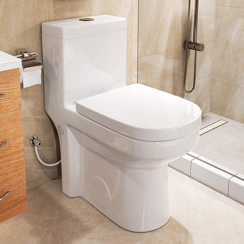 HOROW HWMT-8733 Small Compact One Piece Toilet Review