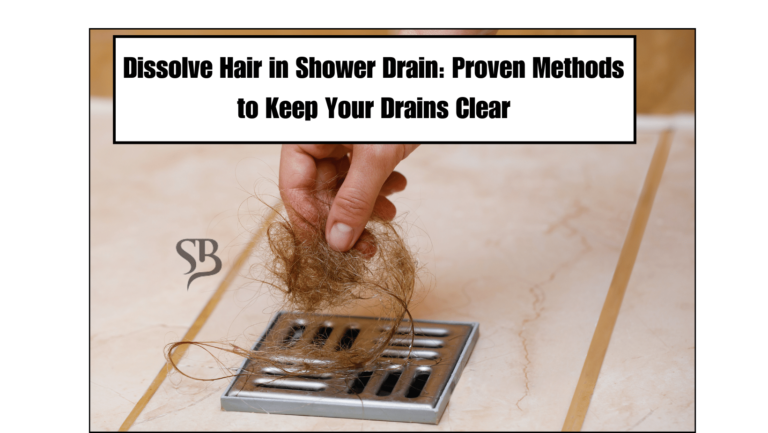 Dissolve Hair in Shower Drain: Proven Methods to Keep Your Drains Clear