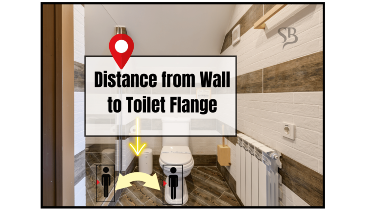 Distance from Wall to Toilet Flange