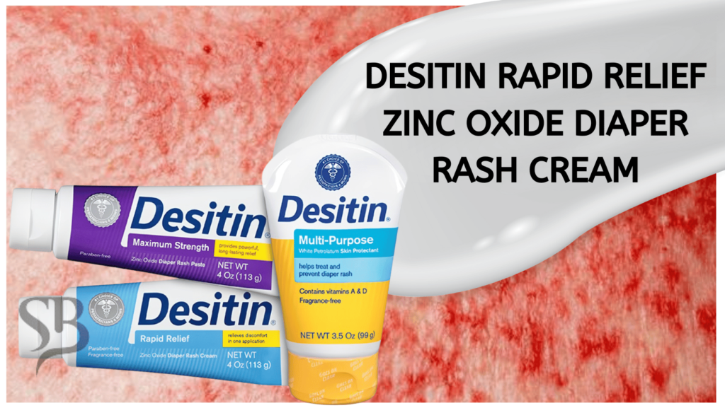 Desitin Rapid Relief Zinc Oxide Diaper Rash Cream image 